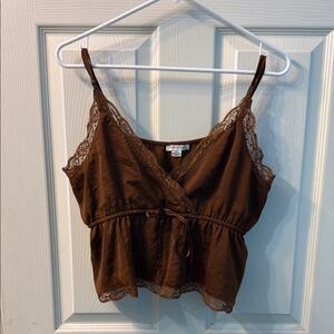 American eagle lace crop top